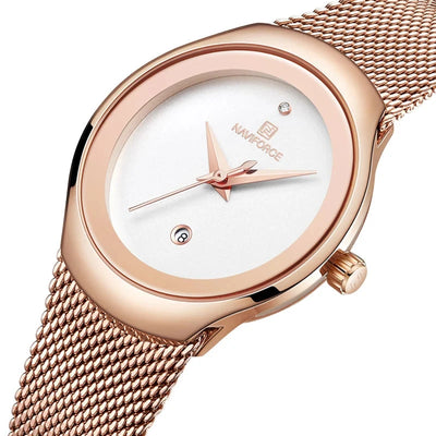 Women's Stainless Steel Quartz Watch